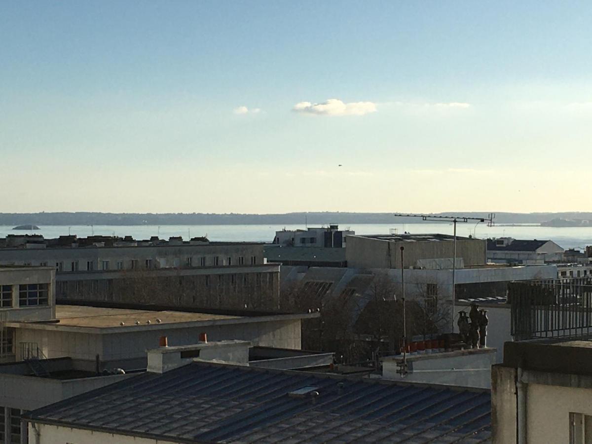 Appartement Vue Mer Brest Hyper Centre Dış mekan fotoğraf